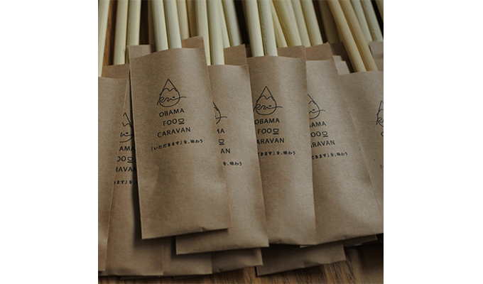 わりばし制作｜小浜フードキャラバン