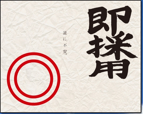 ���S����u���̗p�v�t�ɕs���ł��B