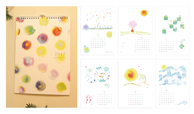 taemi｜壁掛けカレンダー制作